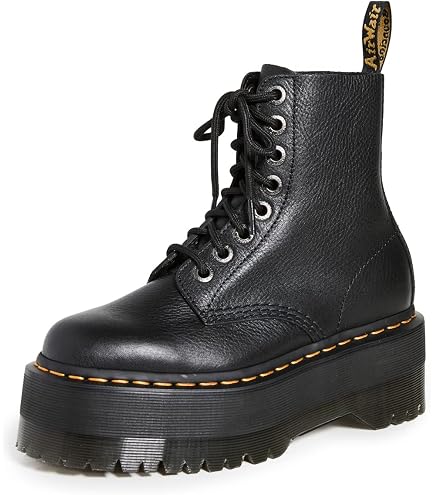 Botas femininas DR MARTENS, 6, Preto, 11 | Amazon.com.br